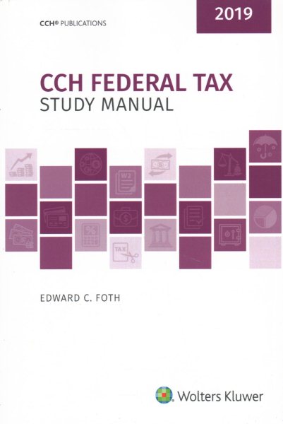 Federal Tax Study Manual 2019