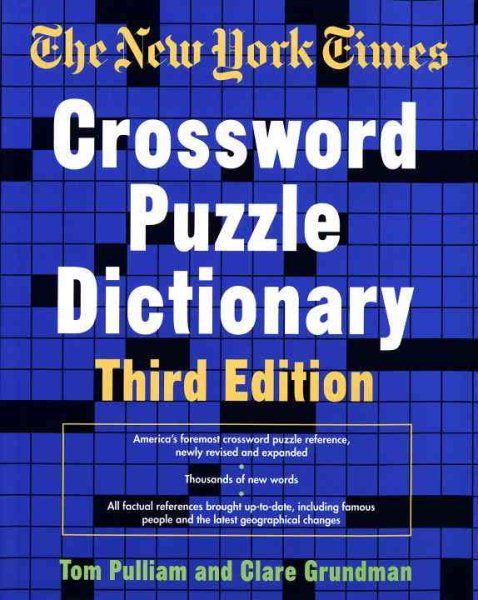 New York Times Crossword Puzzle Dictionary | 拾書所