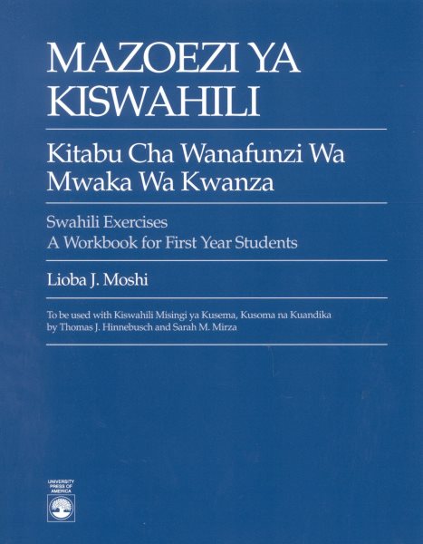 Mazoezi Ya Kiswahili