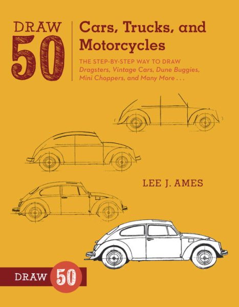 Draw 50 Cars, Trucks, and Motorcycles | 拾書所