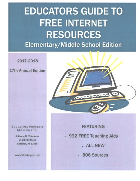 Educators Guide to Free Internet Resources 2017-2018