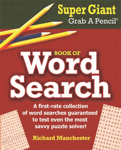 Super Giant Grab a Pencil Book of Word Search