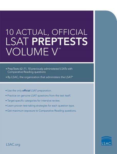 10 Actual, Official LSAT Preptests | 拾書所