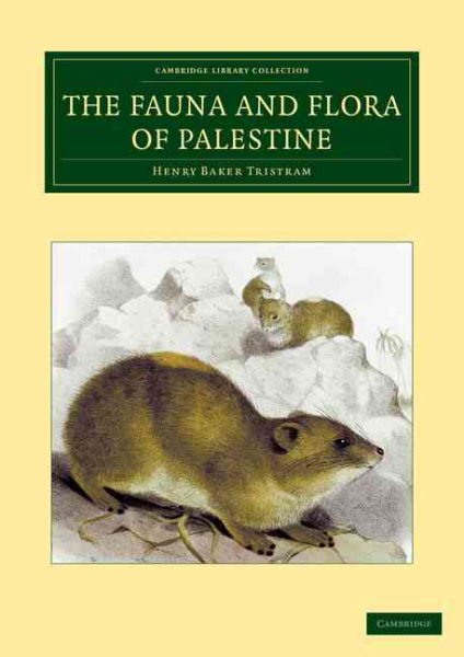 The Fauna and Flora of Palestine | 拾書所