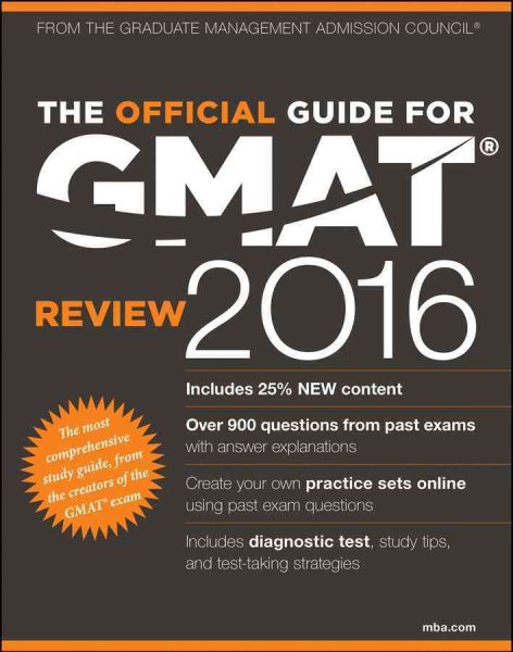 The Official Guide for Gmat Review 2016 + Online Question Bank and Exclusive Video | 拾書所