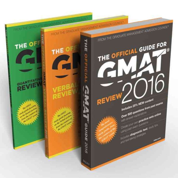 Gmat 2016 Official Guide Bundle | 拾書所