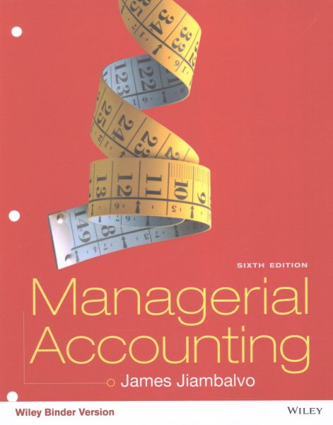 Managerial Accounting + Wileyplus Learning Space