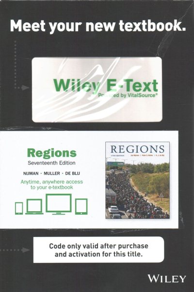Regions Wiley E-Text Powered by VitalSource Access Code