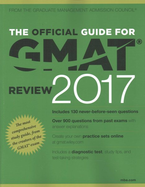 The Official Guide for GMAT Review 2017 | 拾書所