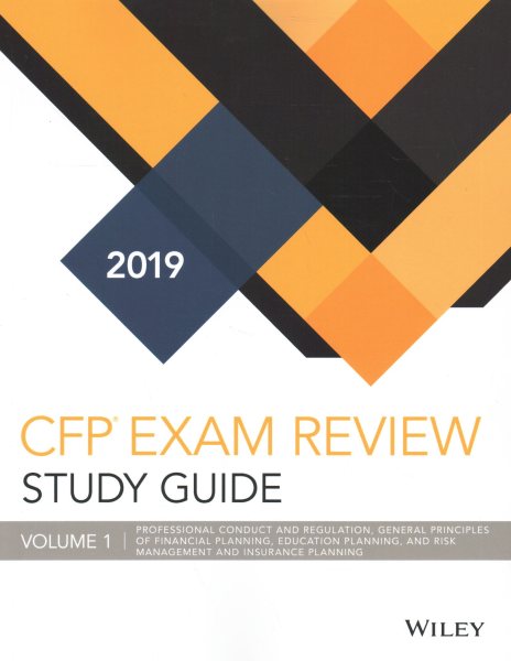 Wiley Study Guide for 2019 Cfp Exam