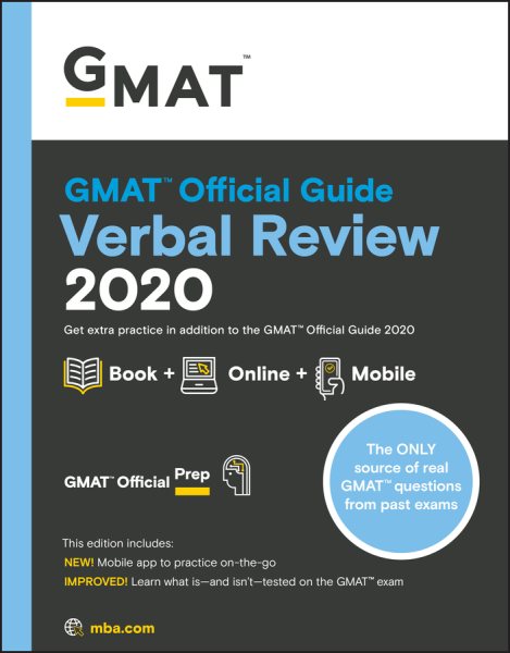 Gmat Official Guide 2020 Verbal Review | 拾書所