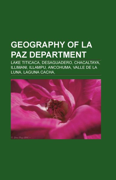 Geography of La Paz Department | 拾書所