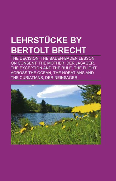 Lehrstncke by Bertolt Brecht | 拾書所