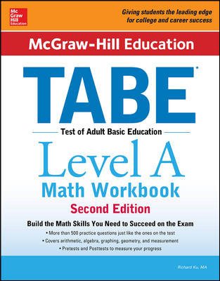 Mcgraw-hill Education Tabe, Level A Math