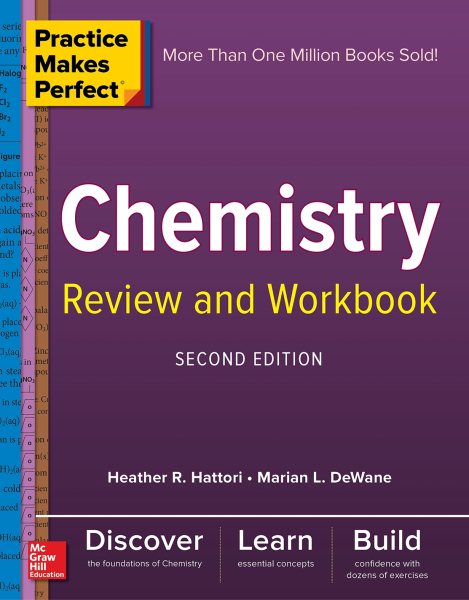 Practice Makes Perfect Chemistry Review and Workbook