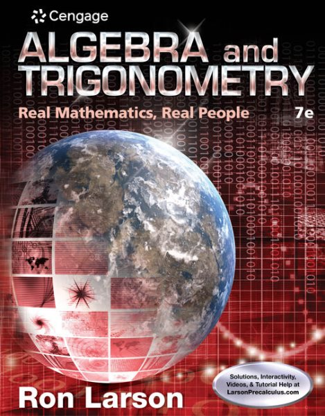 Algebra and Trigonometry | 拾書所