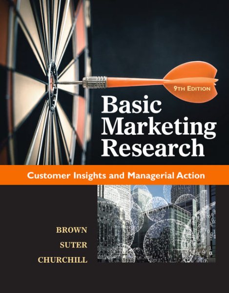 Basic Marketing Research + Jpm Statistical Software and Qualtrics, 6-month Access