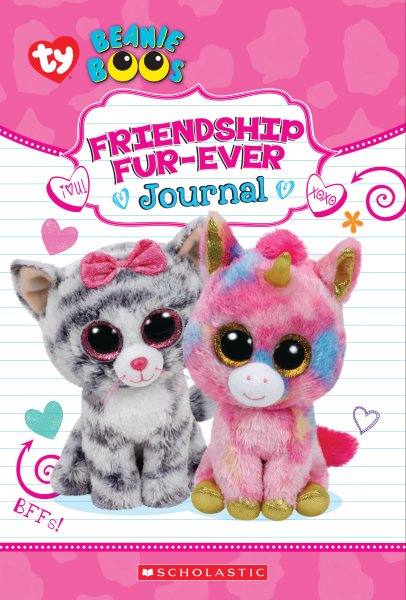 Friendship Fur-ever - Beanie Boos Guided Journal With Fuzzy Cover