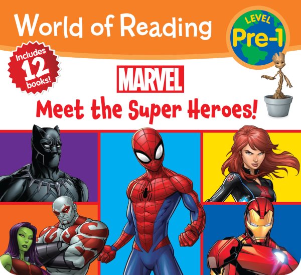 World of Reading Marvel Meet the Super Heroes!