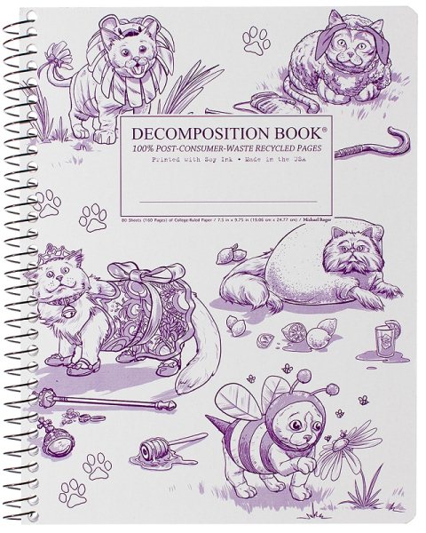 Costume Cats Decompositon Book - Blank