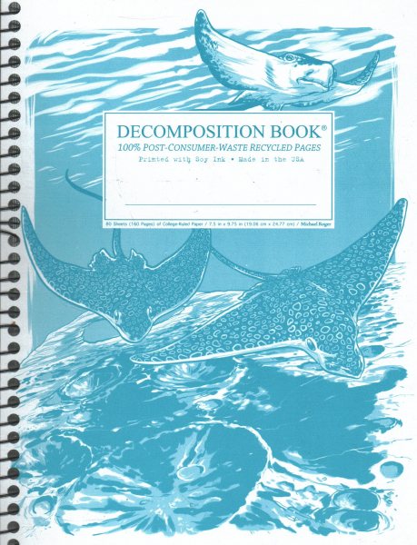 Spotted Eagle Rays Coilbound Decomposition Book