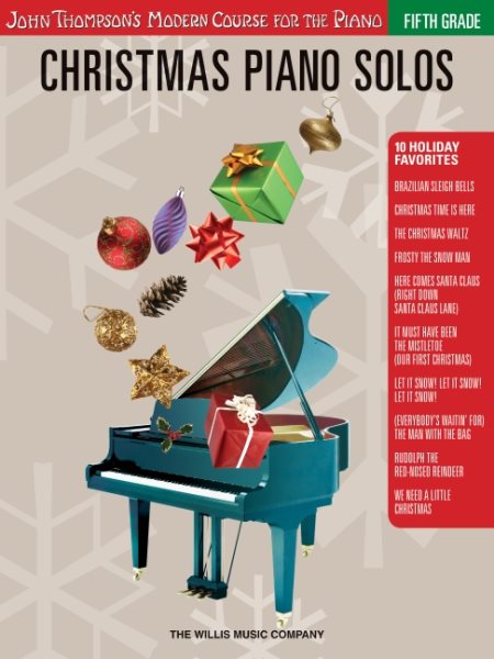 Christmas Piano Solos - Fifth Grade | 拾書所