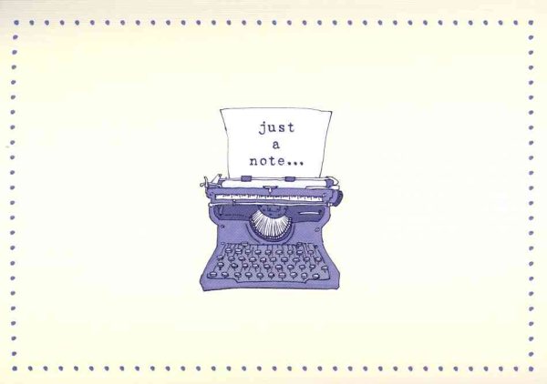 Typewriter Note Cards(Cards)