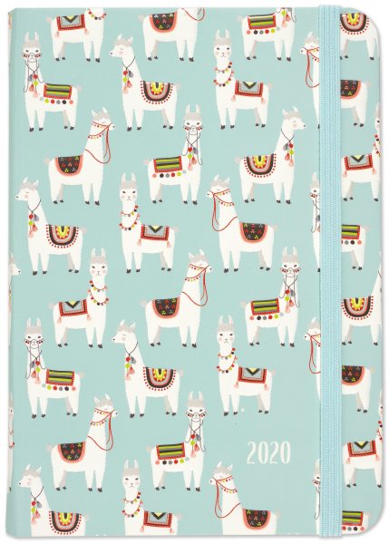 Llamas Weekly 2020 Calendar