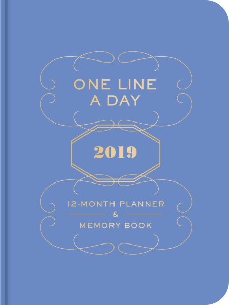 One Line a Day 2019 12-month Planner & Memory Book