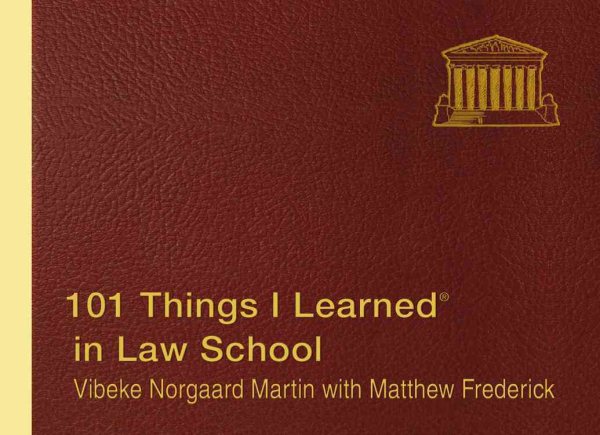 101 Things I Learned in Law School | 拾書所