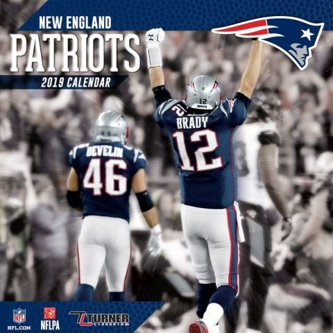 New England Patriots 2019 Calendar