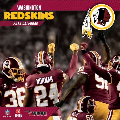 Washington Redskins 2019 Calen(Wall)