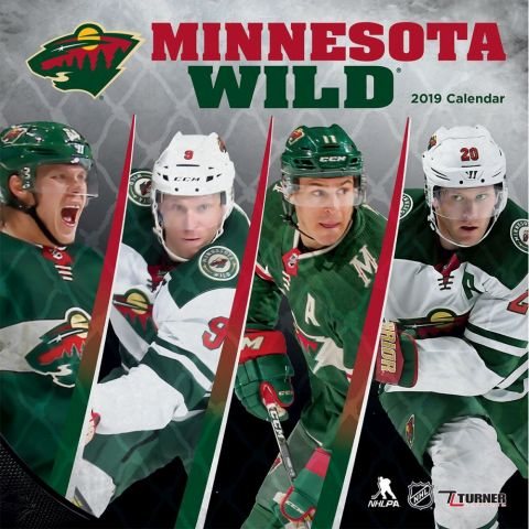 Minnesota Wild 2019 Calendar(Wall)