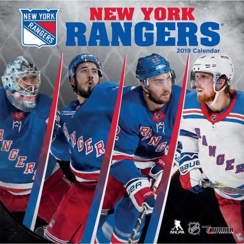 New York Rangers 2019 Calendar(Wall)