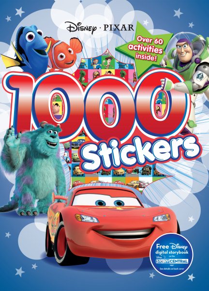 1000 Stickers: Disney Pixar | 拾書所