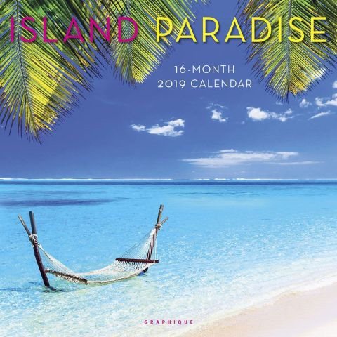 Island Paradise 2019 Calendar(Wall)