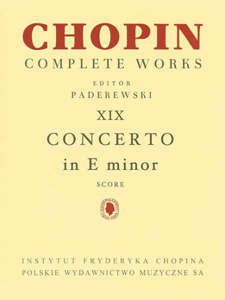 Piano Concerto in E Minor Op. 11, CW XIX - Score | 拾書所
