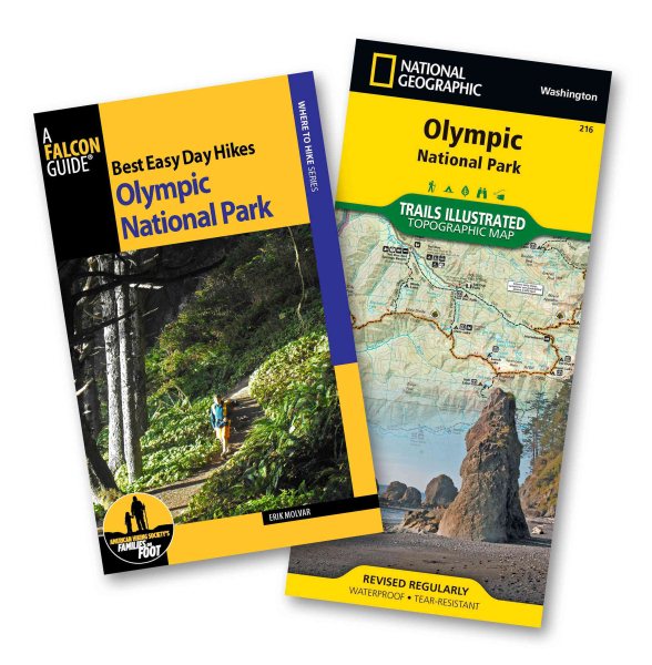 Best Easy Day Hiking Guide and Trail Map Olympic National Park