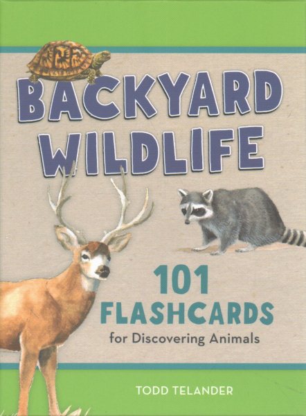 Kids' Backyard Wildlife Flashcards | 拾書所