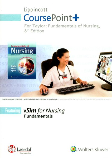 Fundamentals of Nursing Lippincott CoursePoint+ Access Code + Lippincott\