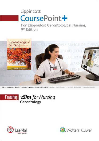 Gerontological Nursing Lippincott Coursepoint+, 12 Month Access