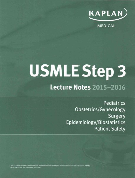 USMLE Step 3 Lecture Notes Bundle | 拾書所