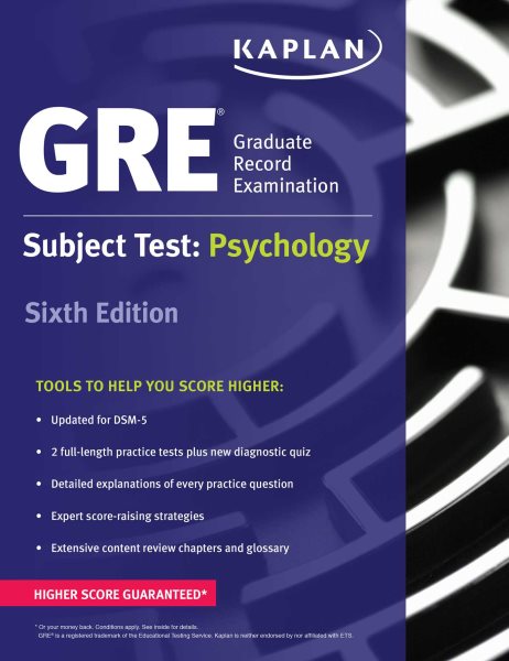Gre Subject Test - Psychology | 拾書所