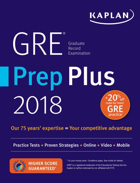 Gre Premier 2018 With 6 Practice Tests | 拾書所