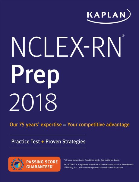 Kaplan NCLEX-RN Prep 2018