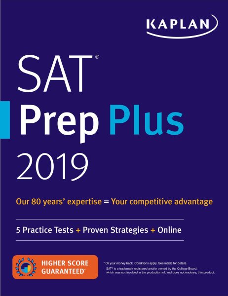 Sat Prep Plus 2019 + Online Access Card