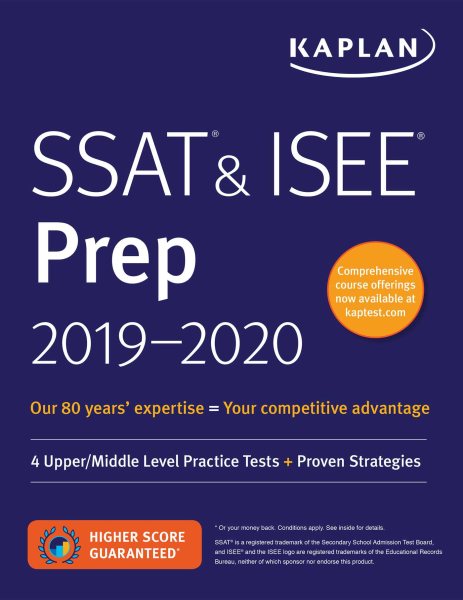 Kaplan Ssat & Isee Prep 2019-2020 | 拾書所