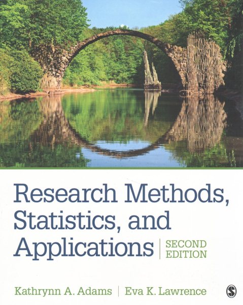 Research Methods, Statistics, and Applications