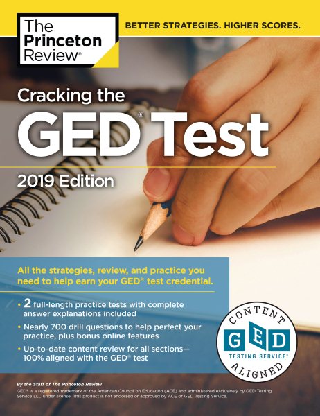 Cracking the Ged Test With 2 Practice Exams 2019