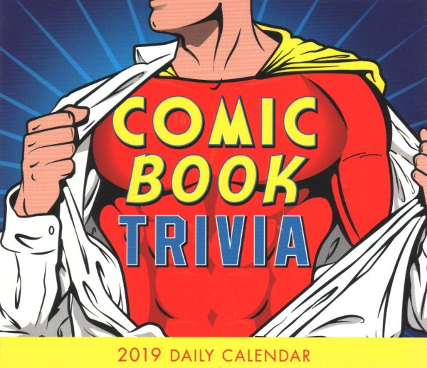 Comic Book Trivia 2019 Calendar